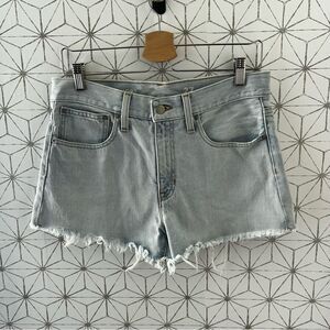 J. Crew Relaxed Short Light Wash High Rise